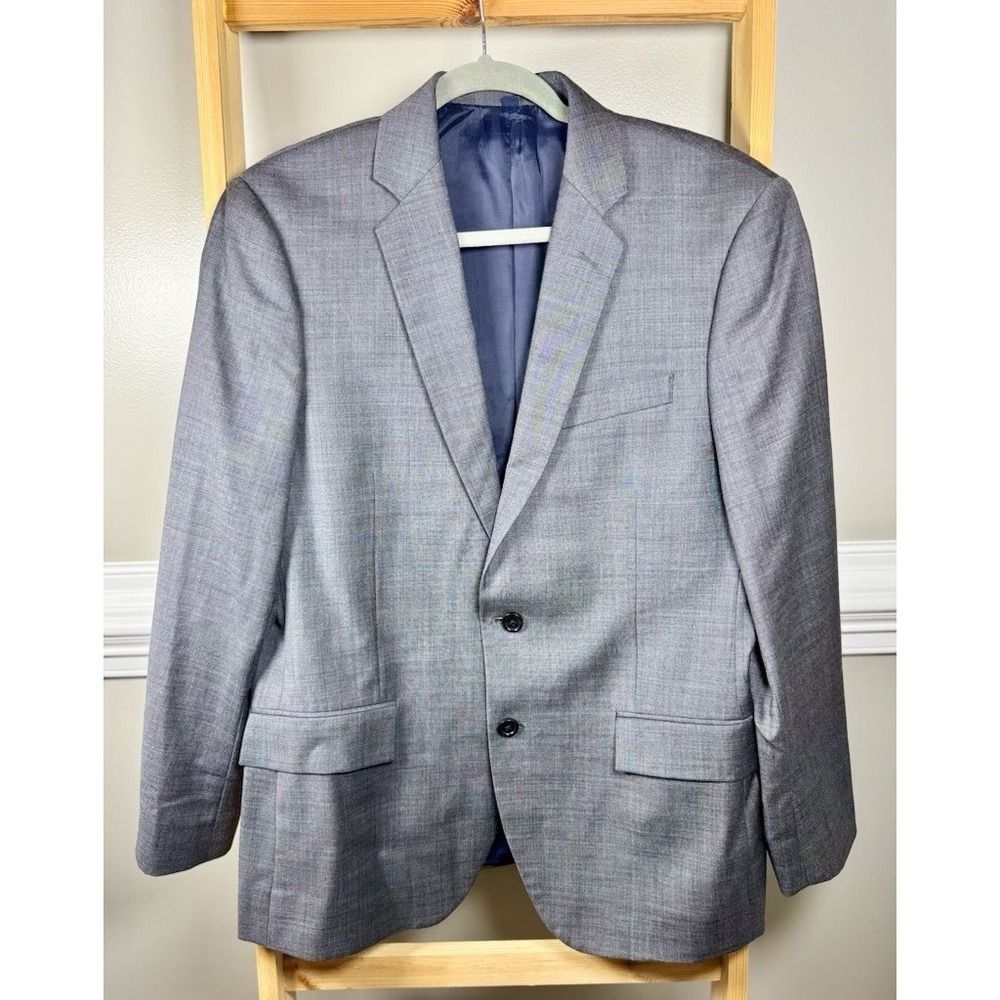 J Crew Thompson Blazer Sport Coat 40S Gray Wool